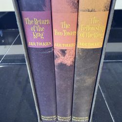 Rare 1965 Lord of the Rings Box Set Tolkien
