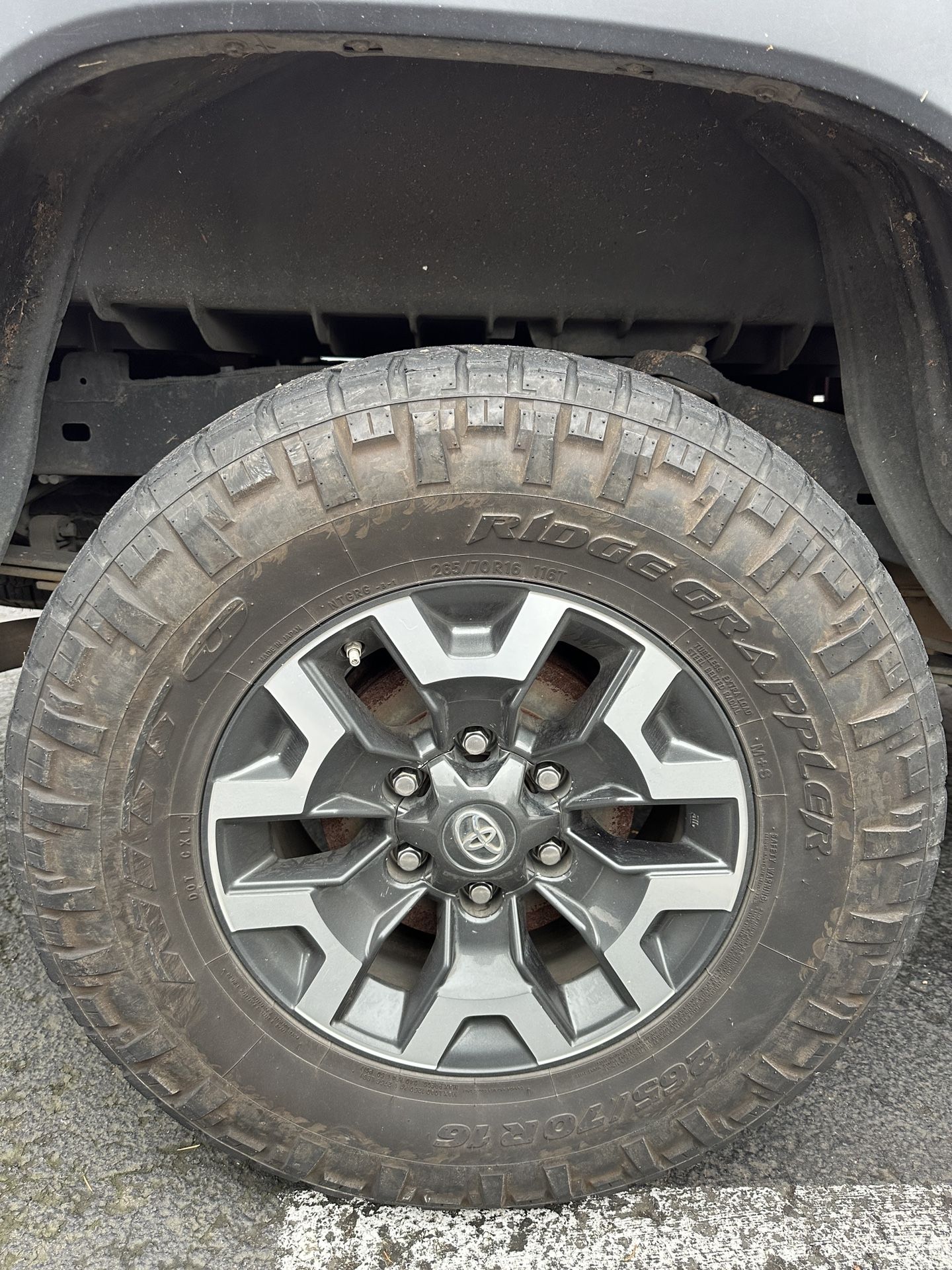 Toyota Stock Rims 16”