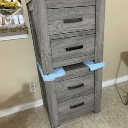Two nightstands, dresser and mirror ( Price firm )