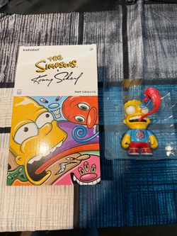 Kidrobot Simpsons X Kenny Scharf Bart Simpson Matt Groenig Figure