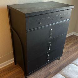 Back Solid Wood  Dresser