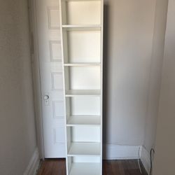 White Bookshelf 