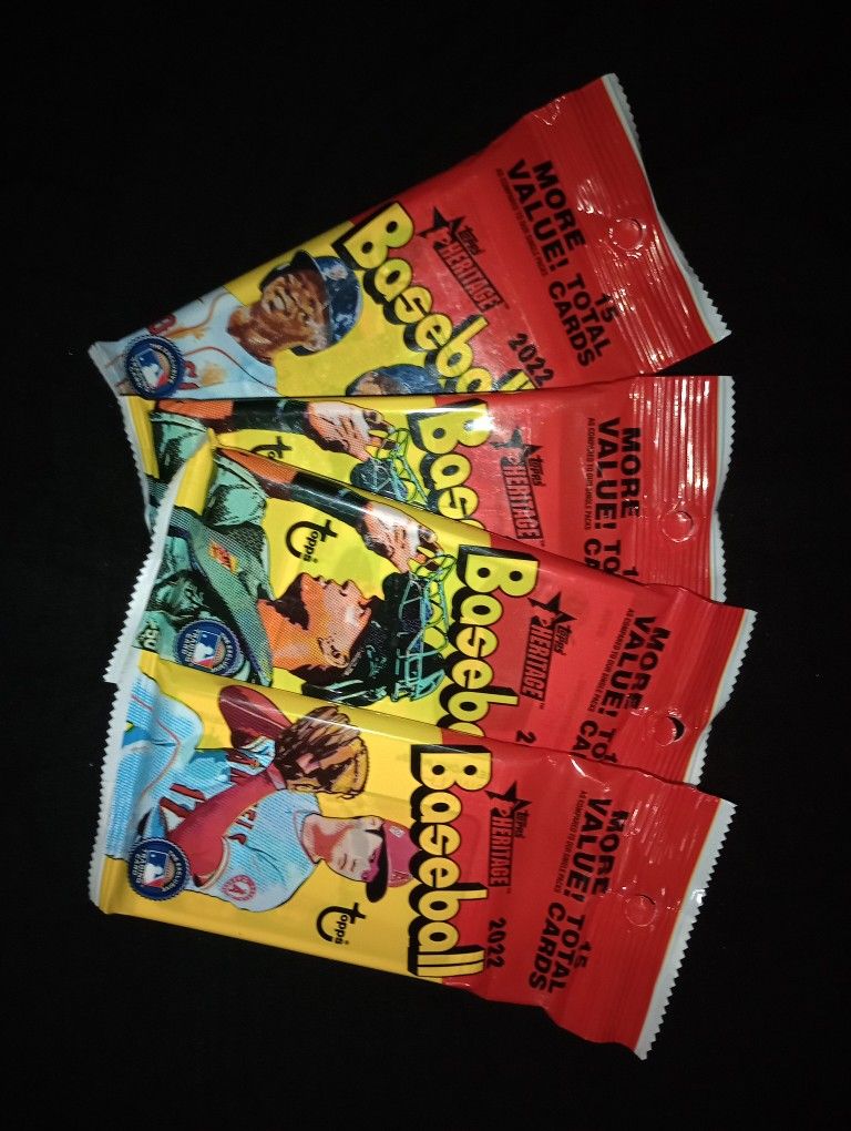 2022 Topps heritage Baseball cards (unopened)