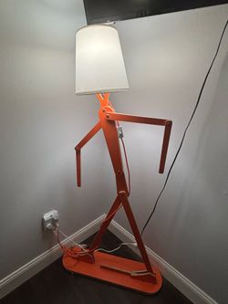 Fun Orange Lamp for Kids