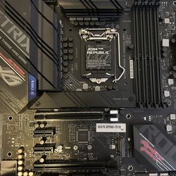 Pc Parts Cpu Motherboard  Ram 