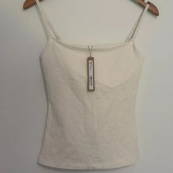 Ladies' suspenders, white