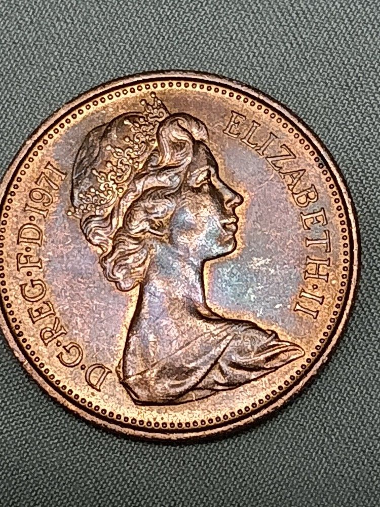 1971 Elizabeth II Coin