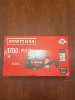 craftsman pressure washer