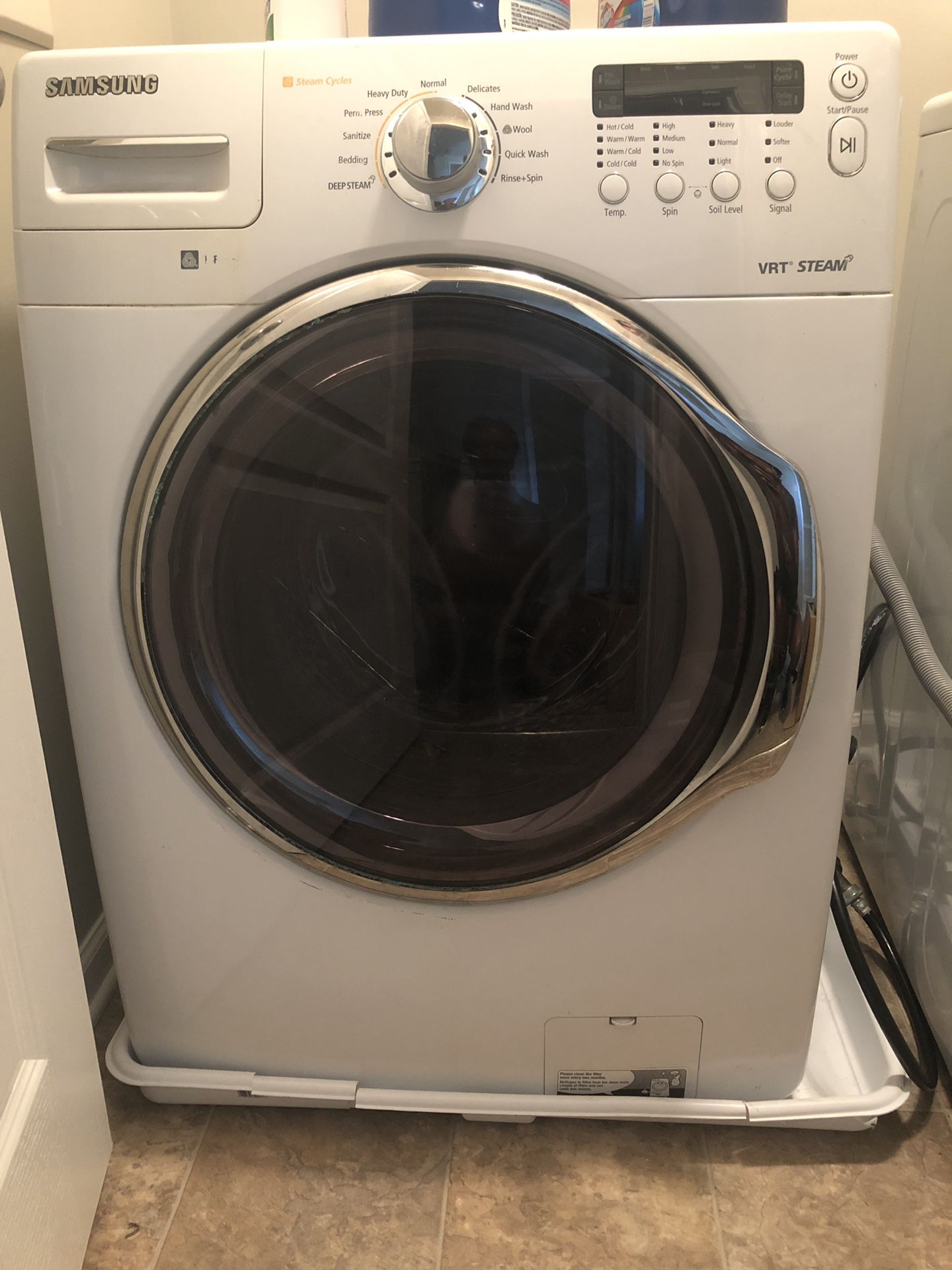 Samsung VRT Steam washer/dryer set