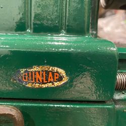 Repainted Metal Lathe Vintage 