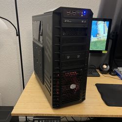 FAST Custom Built Gaming PC / Intel Core i7 2600K CPU / 16GB RAM / GeForce GTX 1050 Ti 4GB GPU / 256GB SSD + 500GB HDD / Plug & Play!