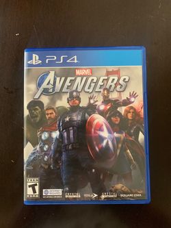 PS4 Avengers Game practically new. No scratches.