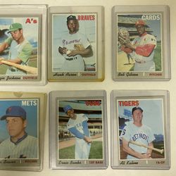 1970 Topps Baseball Star Cards