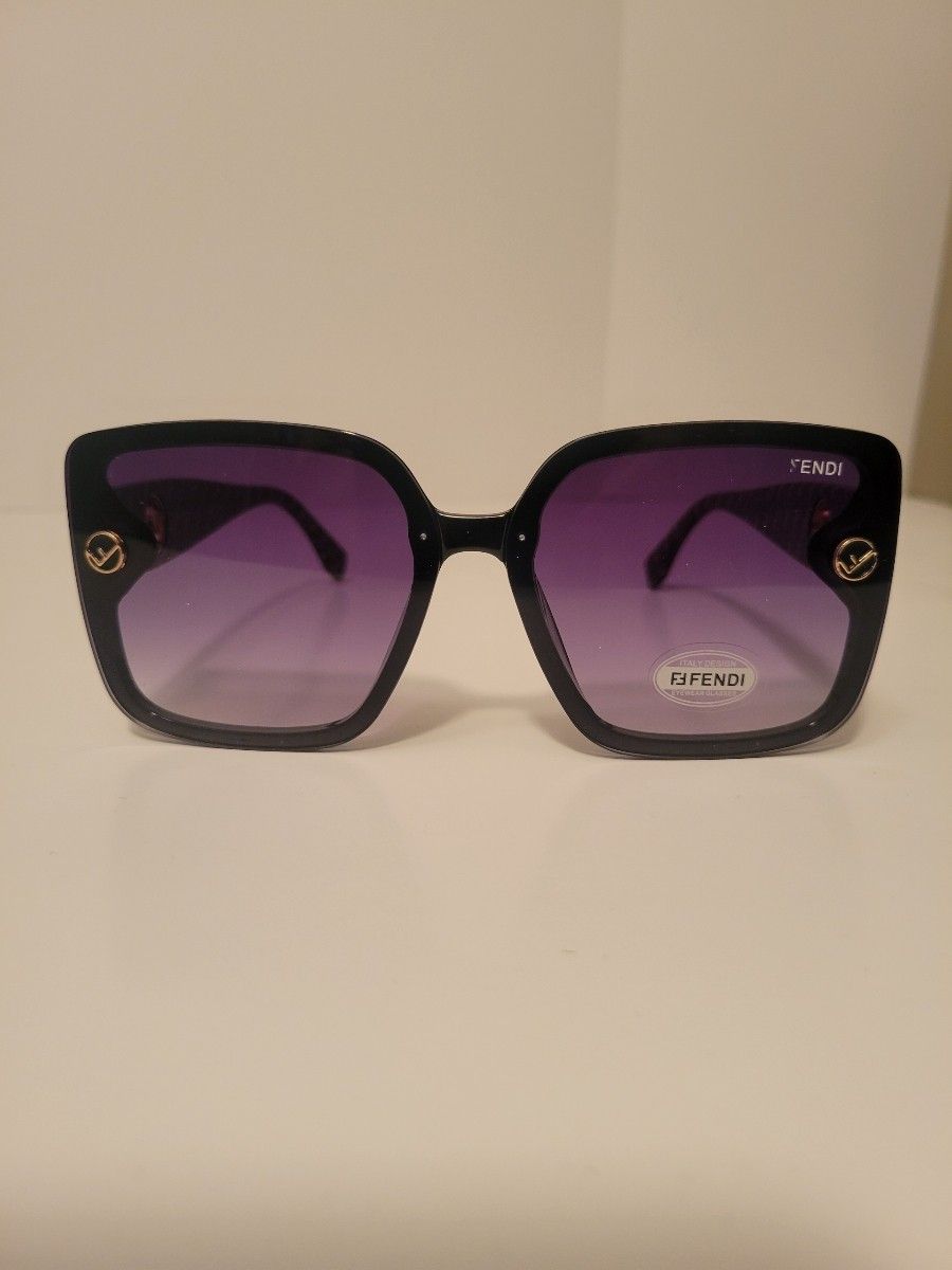 Womens Black Tinted Sunglasses