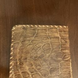 Crocodile Leather Wallet 