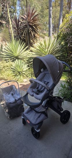 Stokke Stroller + Stokke Aton Car Seat