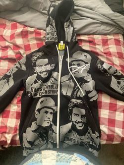 assali x cough syrup zip up