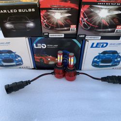 Silverado 07-16 New 4 Sides Led Headlights Bulbs 