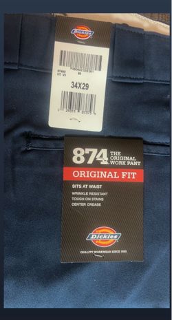 New 874 Dickies Original Fit Work Pants