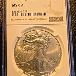 2025 MS69 Silver Eagle