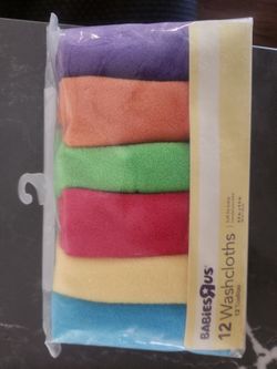 Babies R Us 12-Pack Baby Washcloths