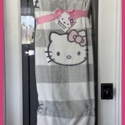 Fleece Hello Kitty Blanket 