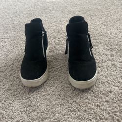 Steve Madden Black Ankle Boots for Girls