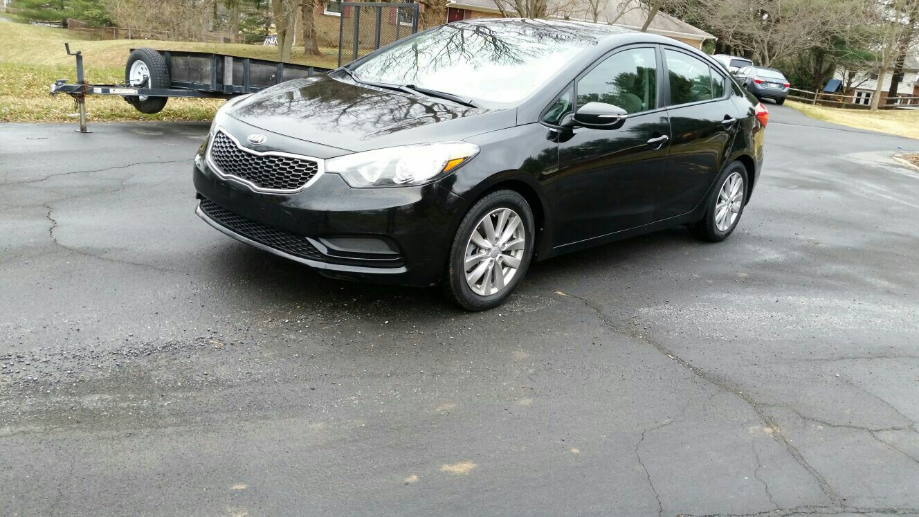 2015 kia forte with Maryland inspection certificate