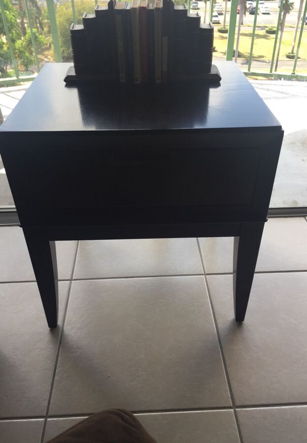 Wood end table (Moving Sale)