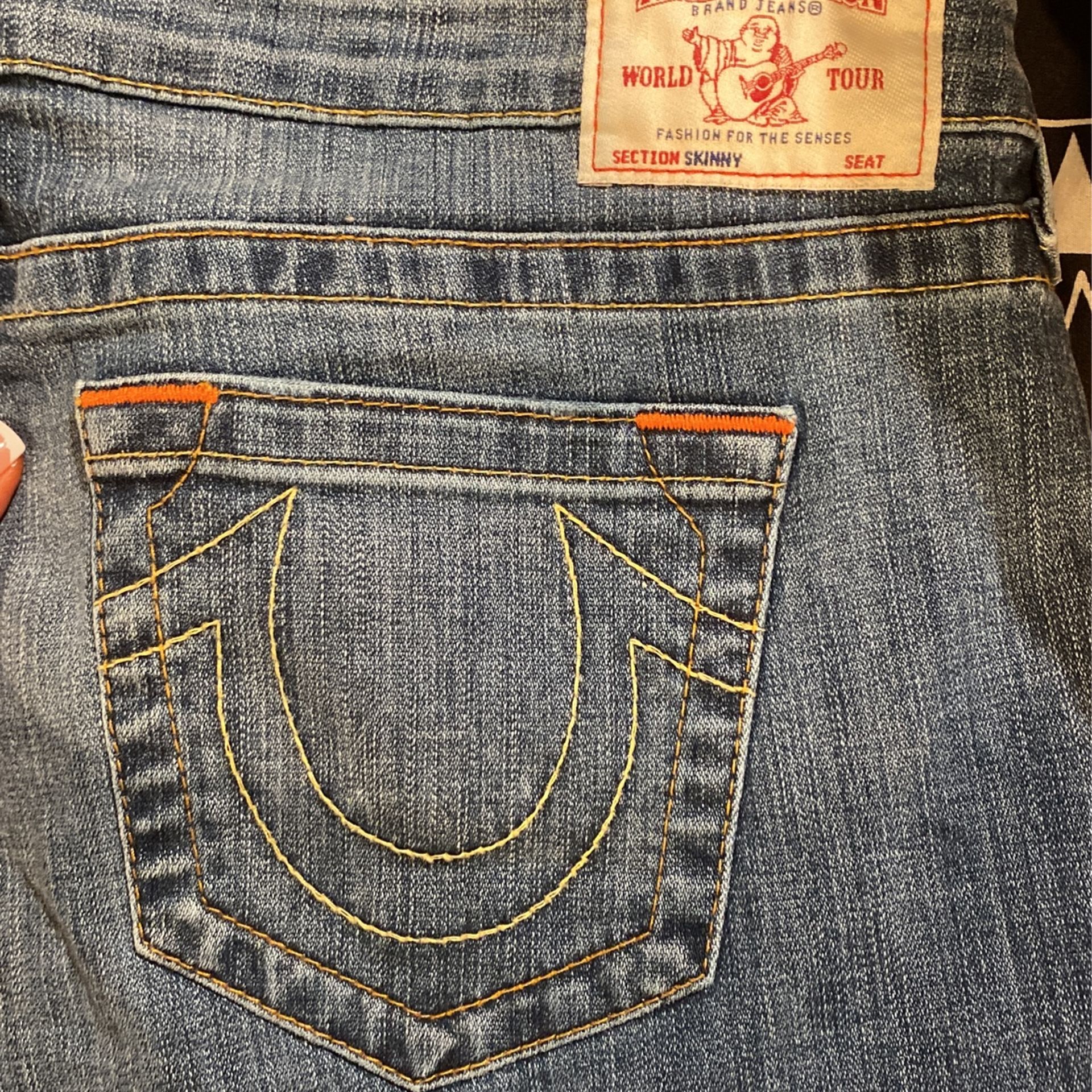 True Religion Straight Leg Jeans