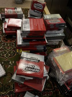 Lot of Air and Cabin filters