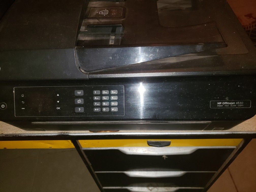 Hp OfficeJet 4630 All In One Printer Scanner Copier Fax
