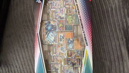 Prismatic Evolutions Lucario ex & Tyranitar ex Premium Collection
