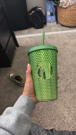 Starbucks Green Studded Grande Tumbler Cup