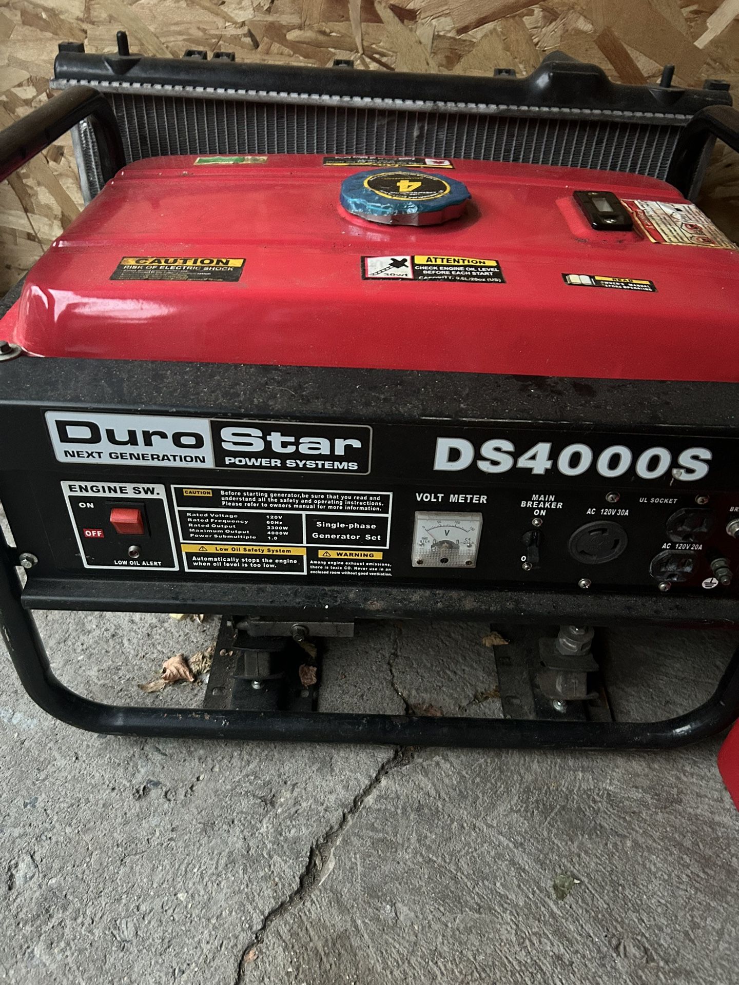 Door Star 4000 Watts generator