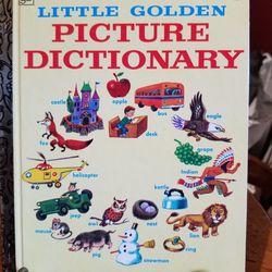 Little Golden Book #369 Little Golden Picture Dictionary, Thirty-third printing