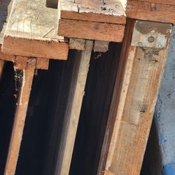 REDWOOD LUMBER - FREE - USED