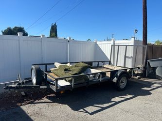 Carson flat bed trailer