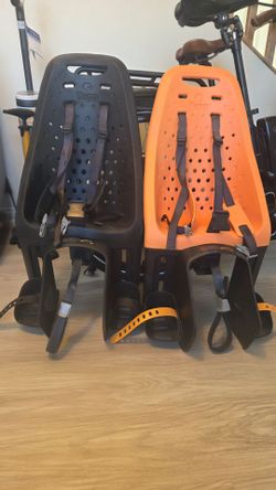 Yepp Child Bike Seat Orange and Black