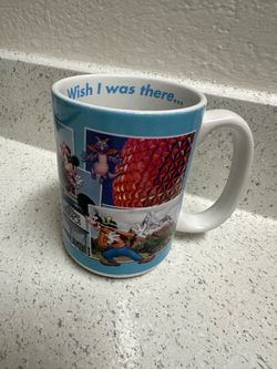Disney World 'Wish I Was There' Character Mug