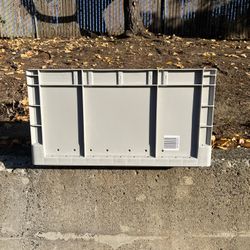 87 Hard Plastic Bins Made In USA 