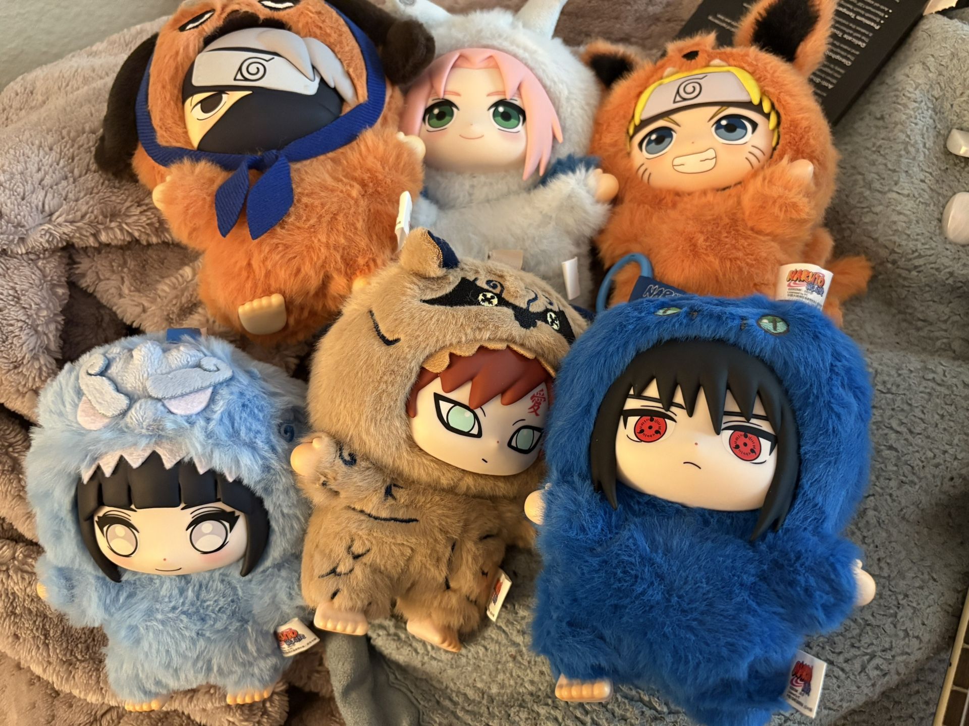 Naruto TopToy EAKI Keychain Plush BLIND BOX