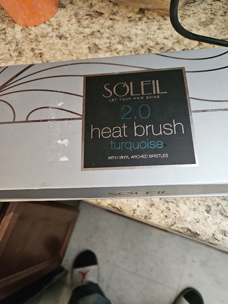 Soleil 2.0 heat brush (turquoise) with lifetime warrantyÂ