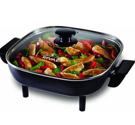 Rival Electric Skillet with Glass Lid