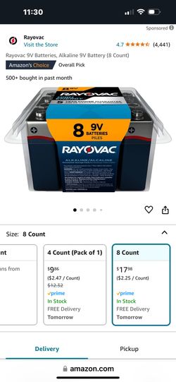Rayovac 9v Batteries