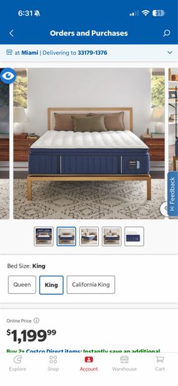 Kirkland Signature by Stearns & Foster 14.5" Pillow Top Lakeridge Mattress