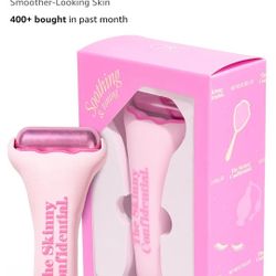 The Skinny Confidential HOT Mess Ice Roller for Face- Facial Roller Skincare Tools Contour, Tighten & De-Puff Skin - Self Care Beauty Gift for Women &