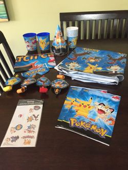 Pokémon party stuff