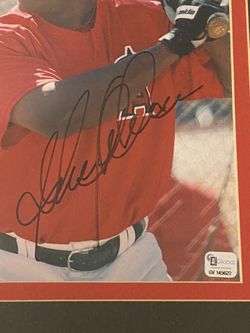 Authenticated Signed Photo Of Garrett Anderson