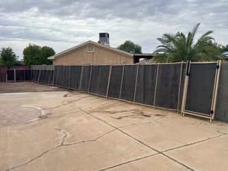 Mesh Pool Safety Fence/ Equipment enclosure/ Pet enclosure